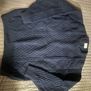 Sunday Best Navy Crewneck Sweater